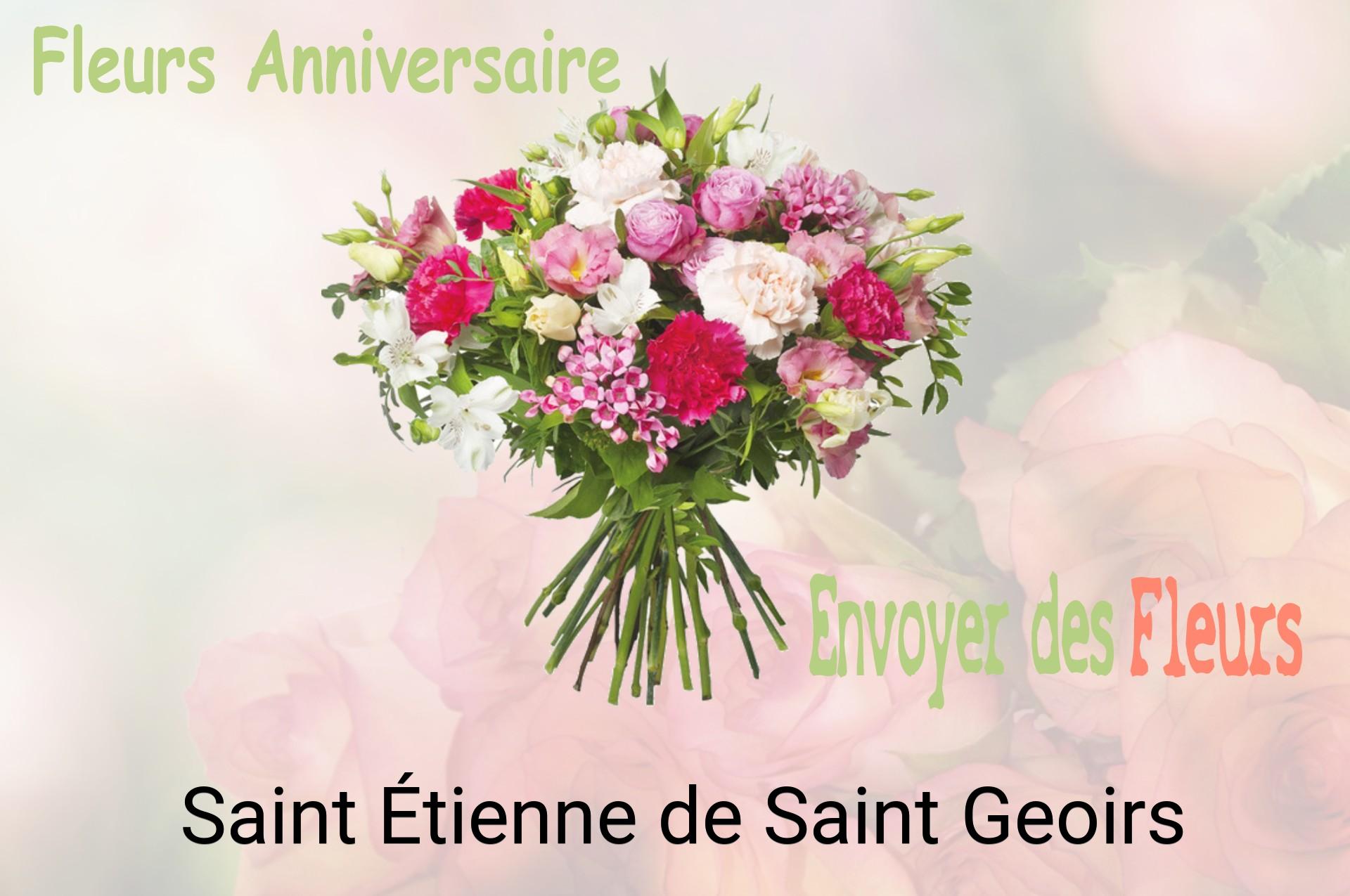 Bouquet de fleurs d’anniversaire livré à Saint-Étienne-de-Saint-Geoirs