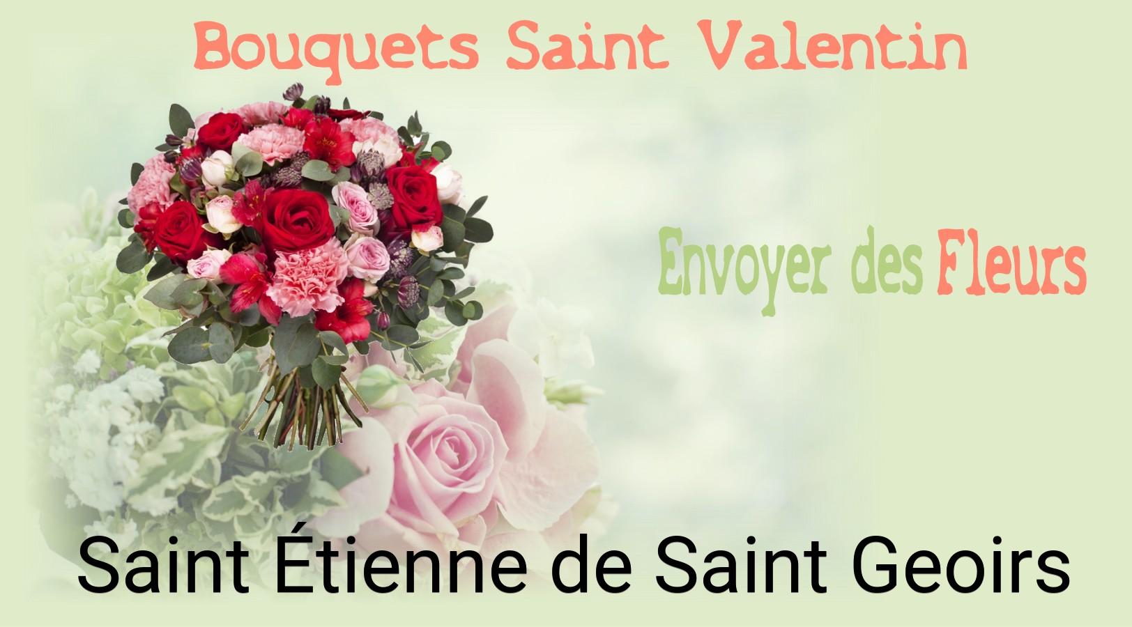 Roses de Saint-Valentin livrées à Saint-Étienne-de-Saint-Geoirs